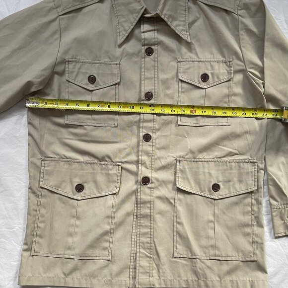 70's safari shirt - men's medium - Picture 2 of 6